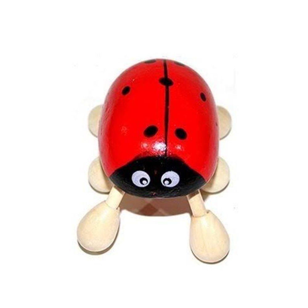 Wholesale Wooden Massager-Ladybug Figured