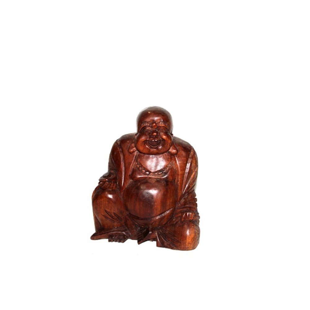 Wholesale Wooden Sitting Buddha Figurine 15 Cm