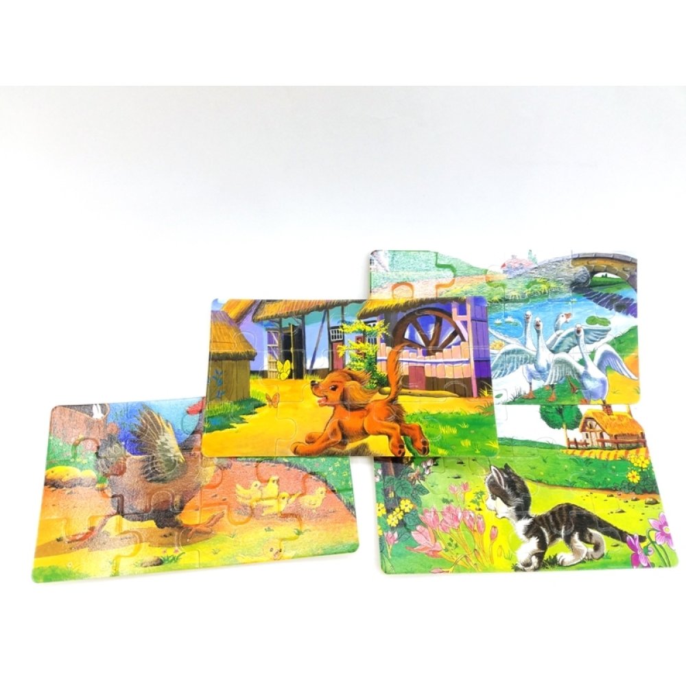 Wholesale Wooden Toy Puzzle Set of 4