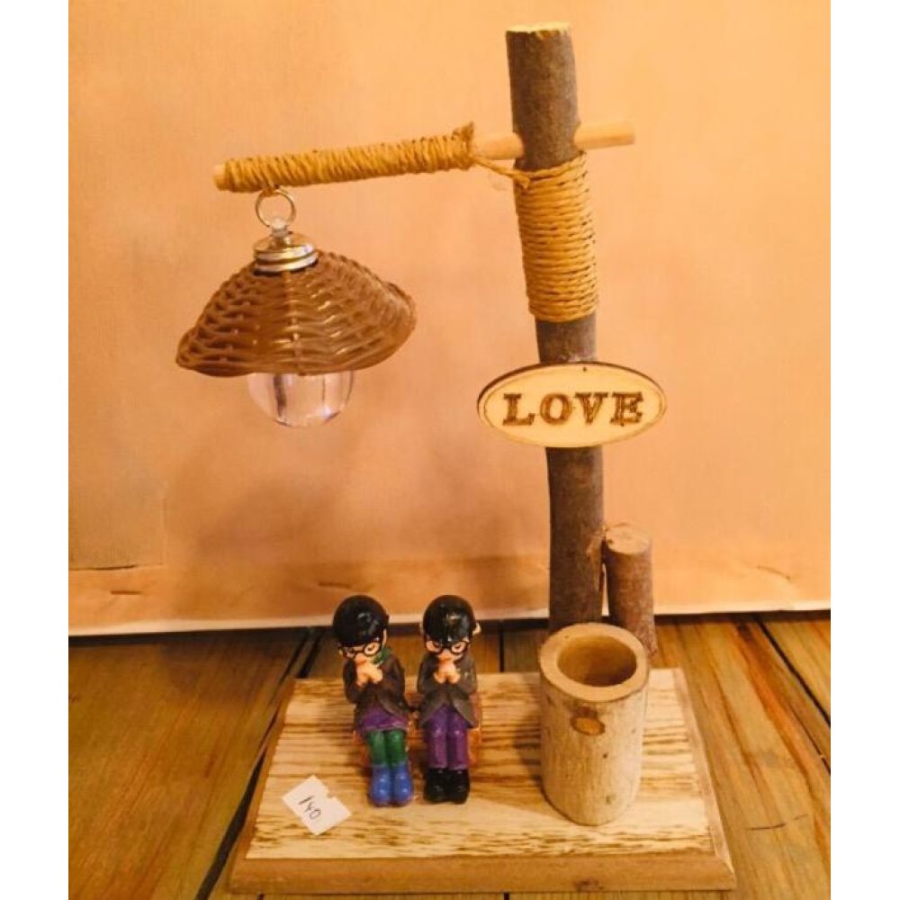 Wholesale Wooden Lover Lamp