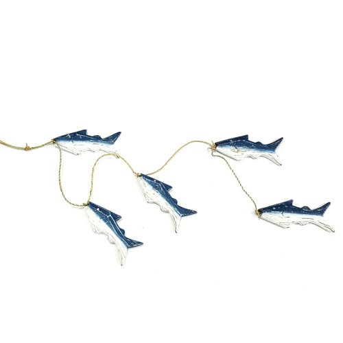 Wholesale Mediterranean Souvenirs Wooden Fish Ornament