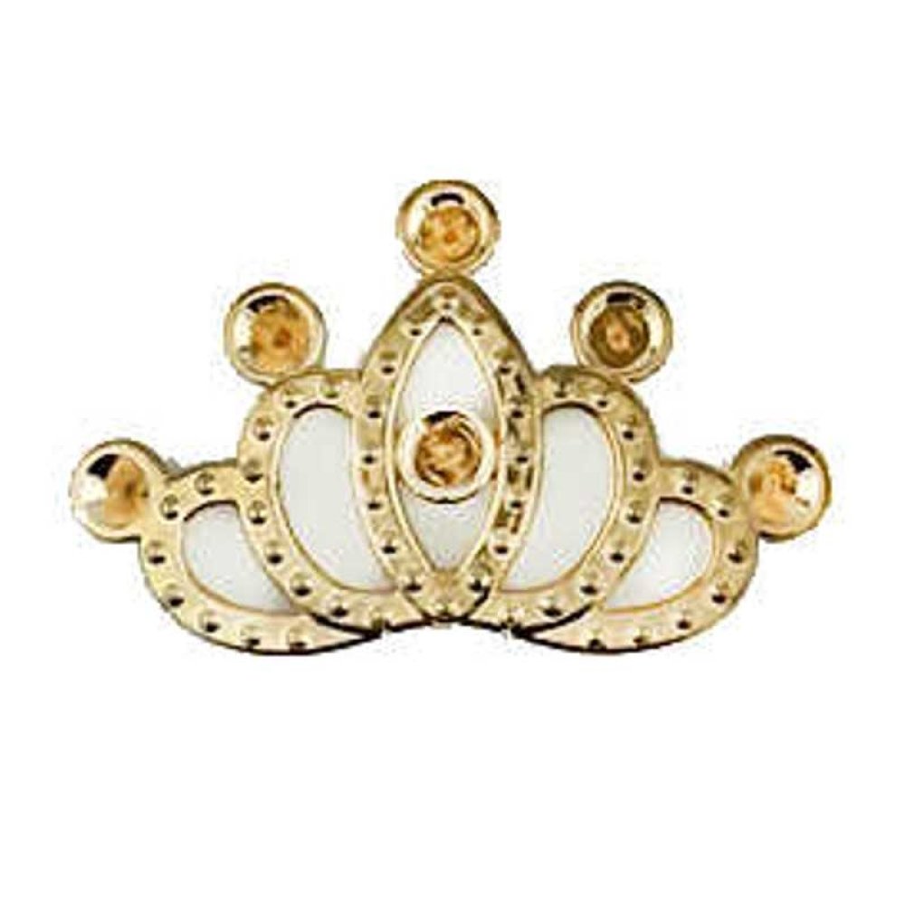 Wholesale Gold Silver Color Plastic Crown Wedding Candy Material 50 pcs