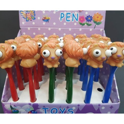 Wholesale Lion Themed Bubble Pen