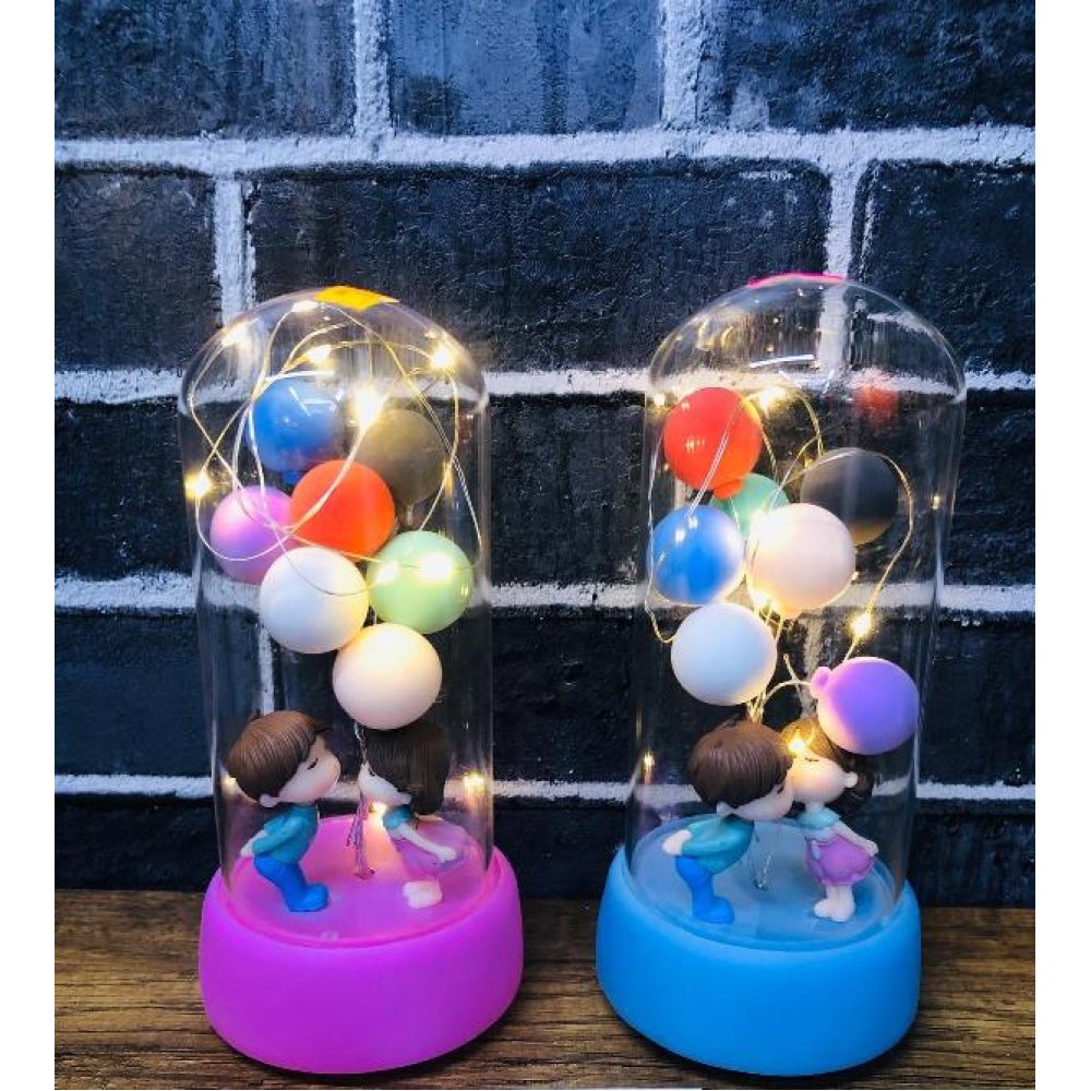 Wholesale Balloon Lover Led Lighted Lantern