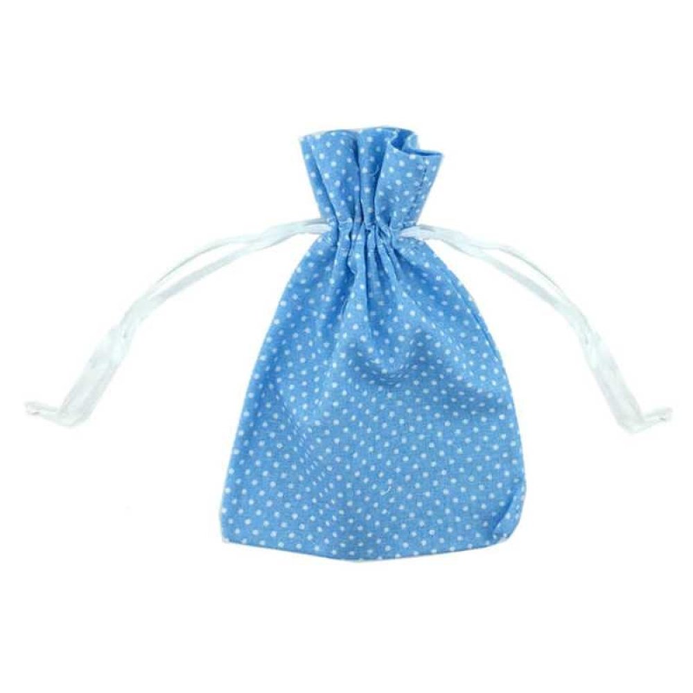Polka Dot Fabric Pouch For Wholesale Baby Candy 10 pcs