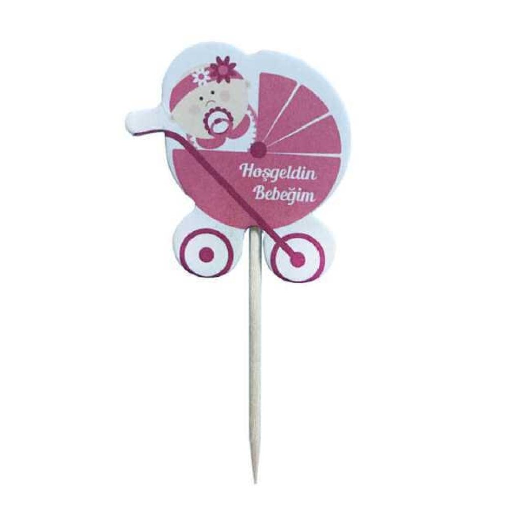 Wholesale Baby Candy Supplies Stroller Toothpick 20 pcs