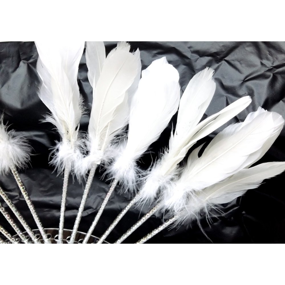 Wholesale White Hairy Wedding Ballpoint Pen