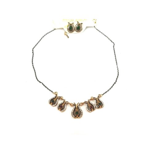 Wholesale Bronze Earrings Necklace Set Assortment