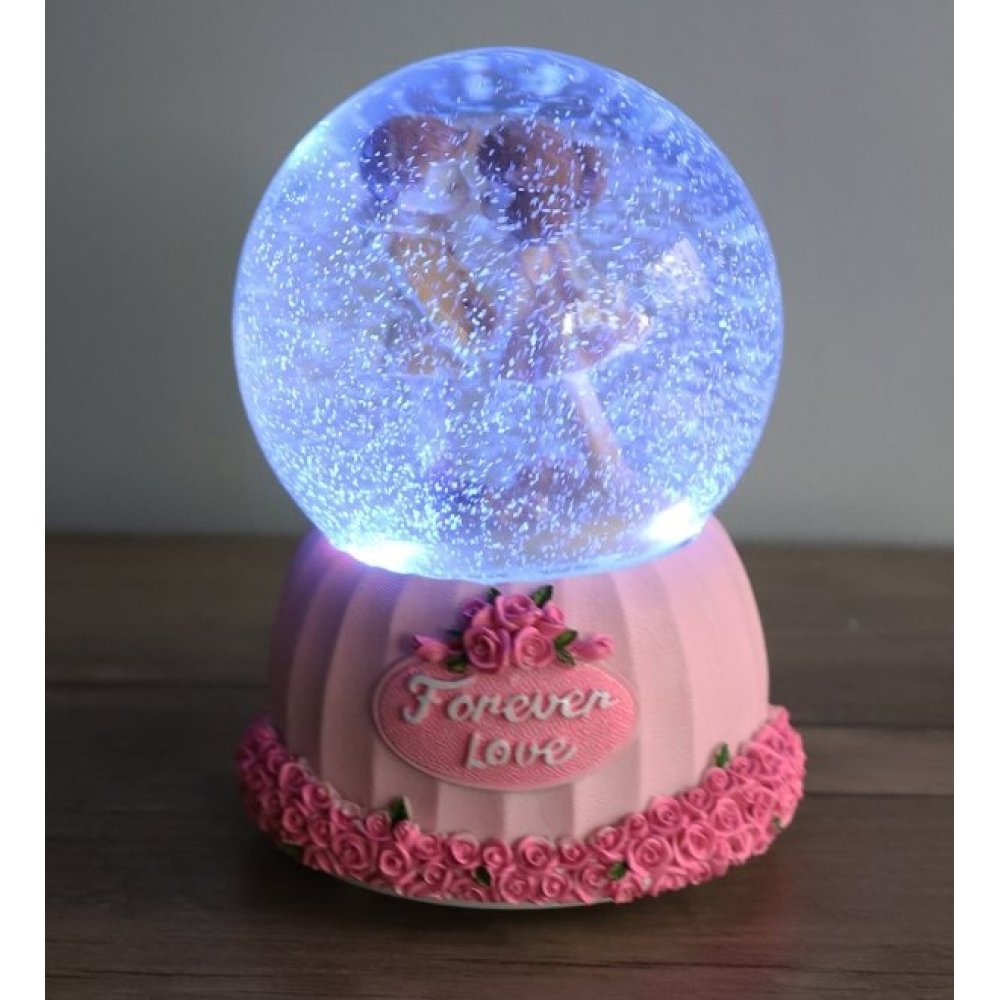 Wholesale Large Size Snowblower Dear Snow Globe