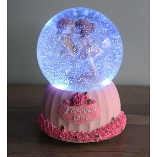 Wholesale Large Size Snowblower Dear Snow Globe