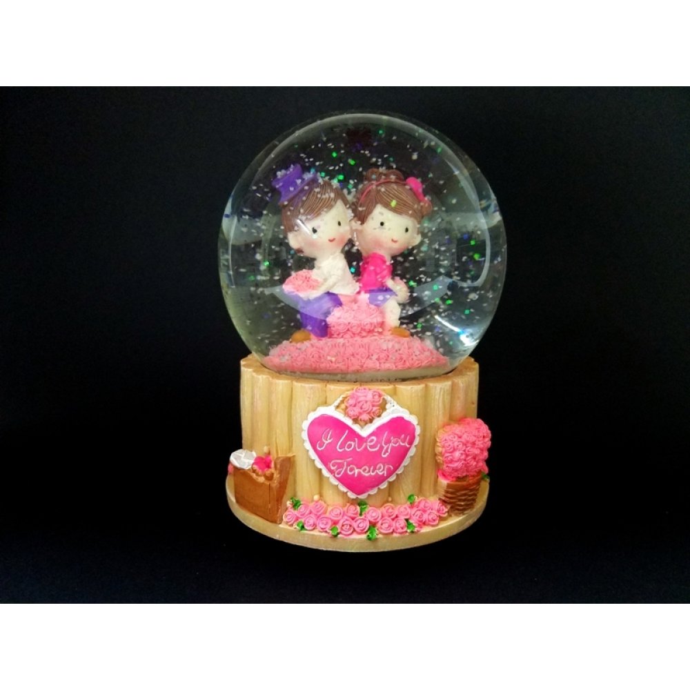 Wholesale Big Size Musical Snow Globe