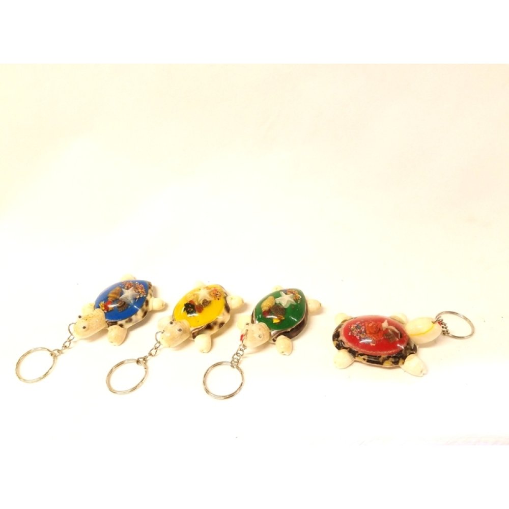 Wholesale Glass Turtle Keychain