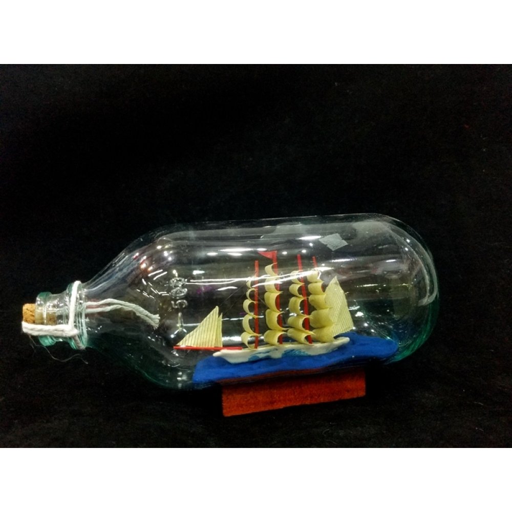 Wholesale Ship In Glass Bottle Large Size