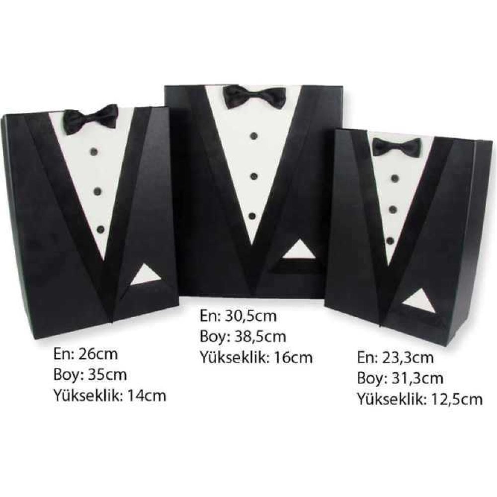 Wholesale Groom Pack Carton Box Set of 3