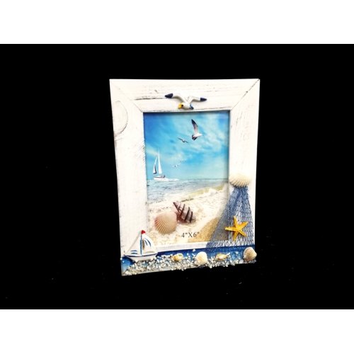 Wholesale Horizontal Vertical Small Frame with Lighthouse and Seagull Figure
