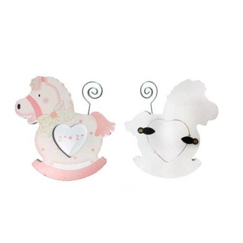 Wholesale Birthday Souvenir Gifts Rocking Horse Frame and Note Holder