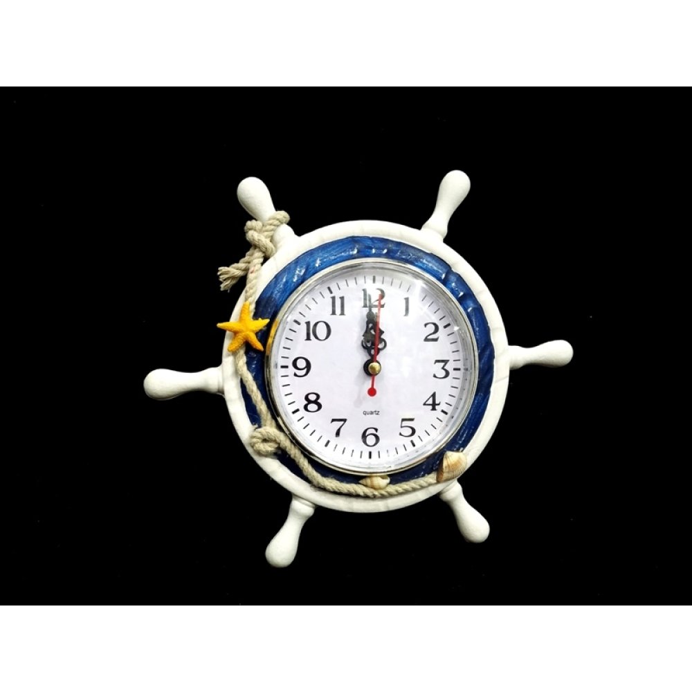 Wholesale Rudder Shaped Sailor Kids Room Accessories Desk Clock