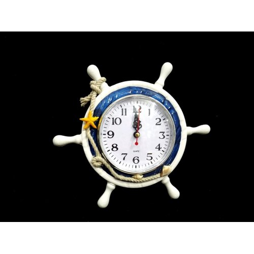 Wholesale Rudder Shaped Sailor Kids Room Accessories Desk Clock