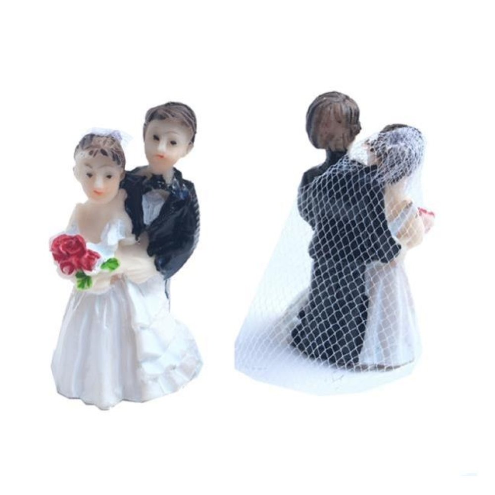Wholesale Veiled Bride Groom Wedding Candy Decorations