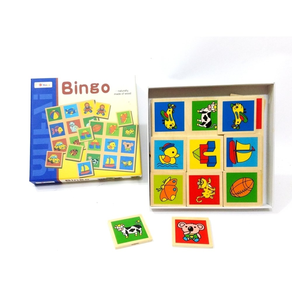 Wholesale Educational Wooden Toys Memory Game Memo Bingo For Kids