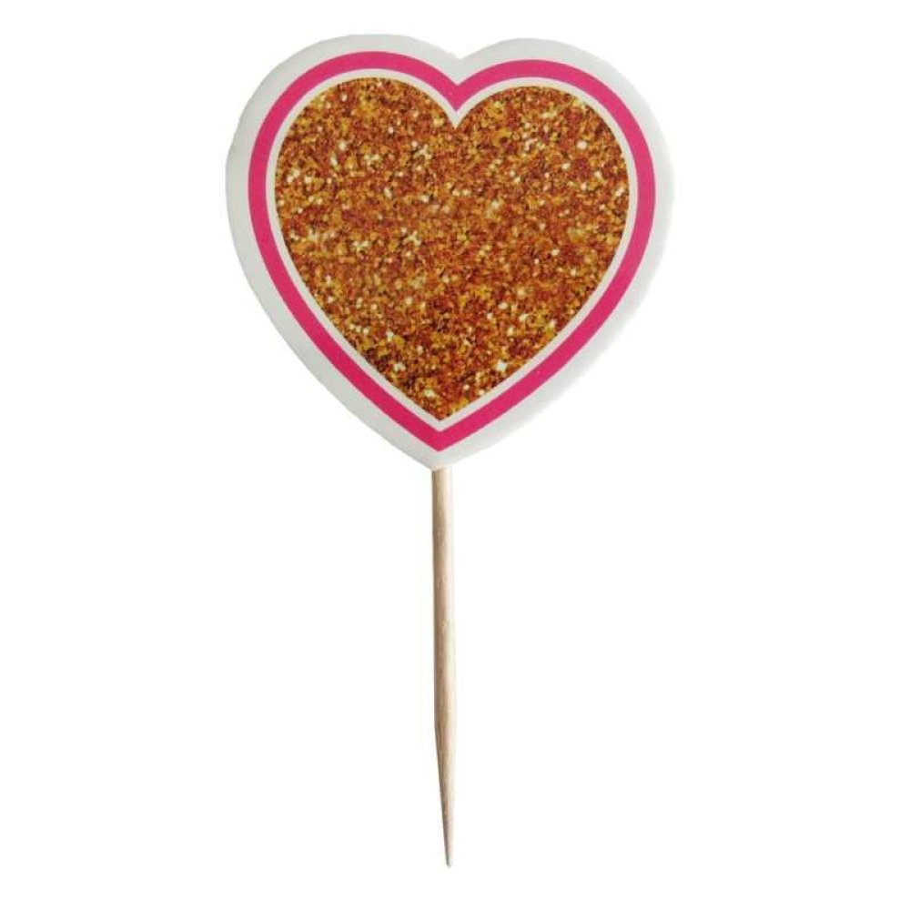 Wholesale Evadan Heart Shaped Toothpick 10 pcs