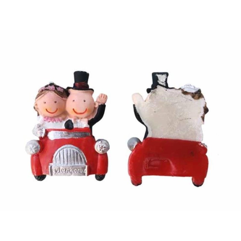 We Are Getting Married Written Vosvos In The Car Bride Groom Trinket