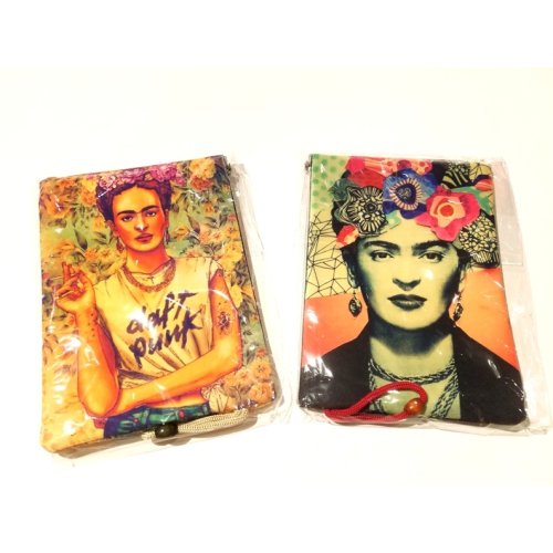 Wholesale Frida Kahlo Printed Portfolio Clutch Bag