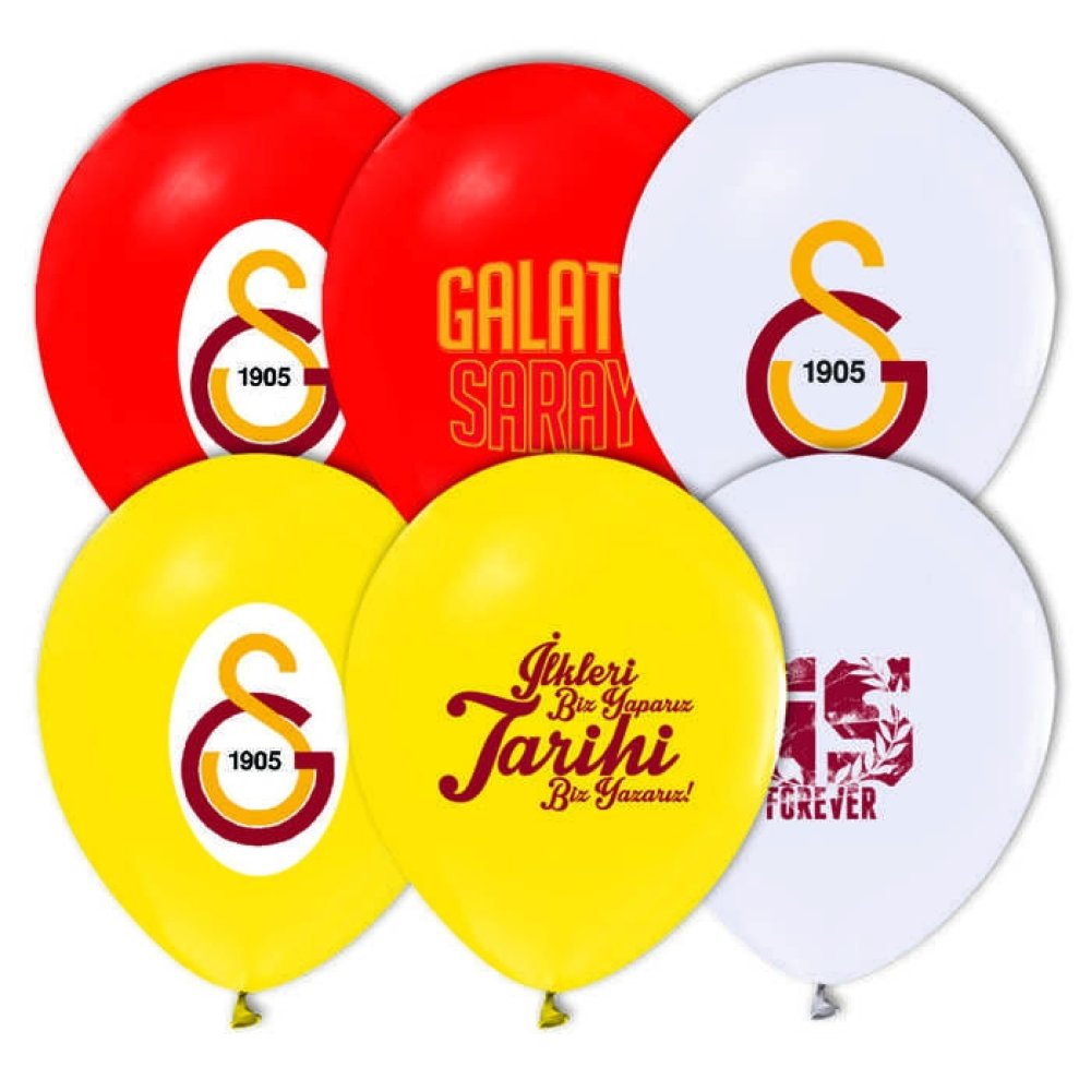 Wholesale Galatasaray Licensed Balloon 100 Pieces