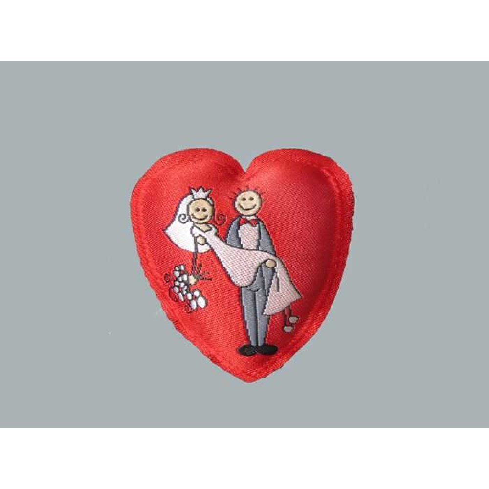 Wholesale Bride Groom Picture Heart Pillow