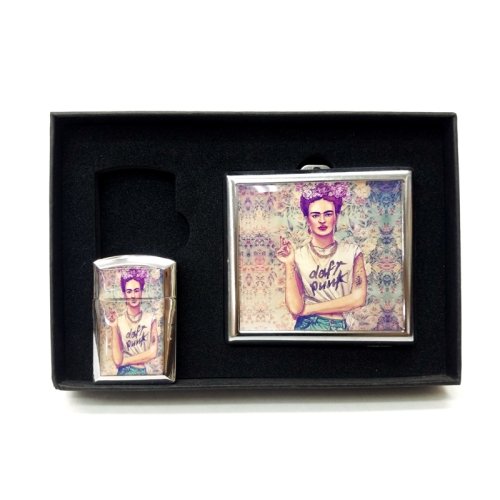 Wholesale Gift Metal Plate Lighter Set Assortment