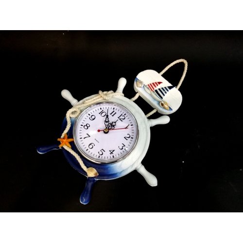 Wholesale Drawstring Wall Hanging Marine Rudder Clock