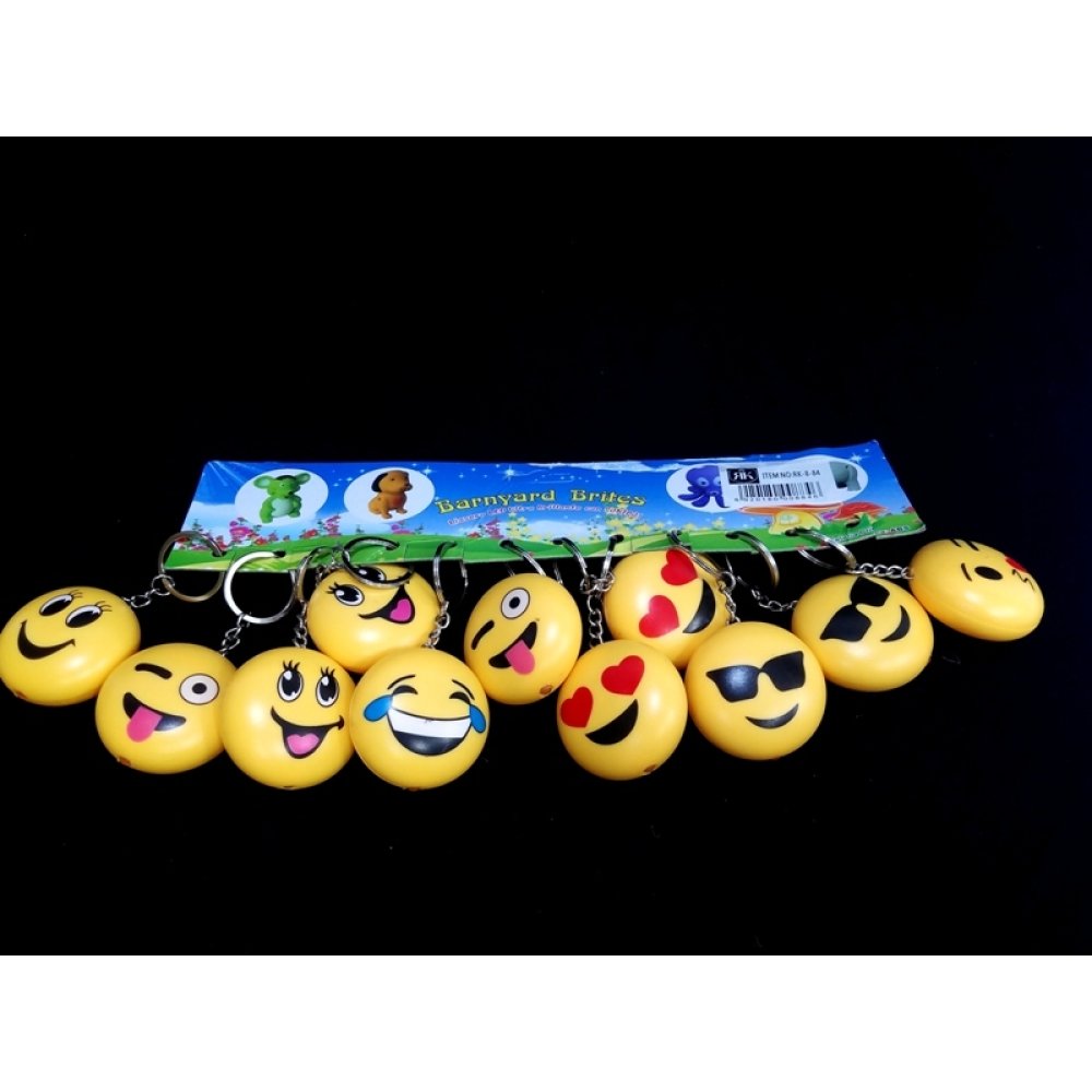 Wholesale Luminous Sound Emoji Keychain