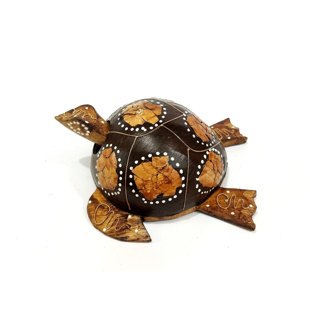 Wholesale Nodding Wooden Tortoise Trinket