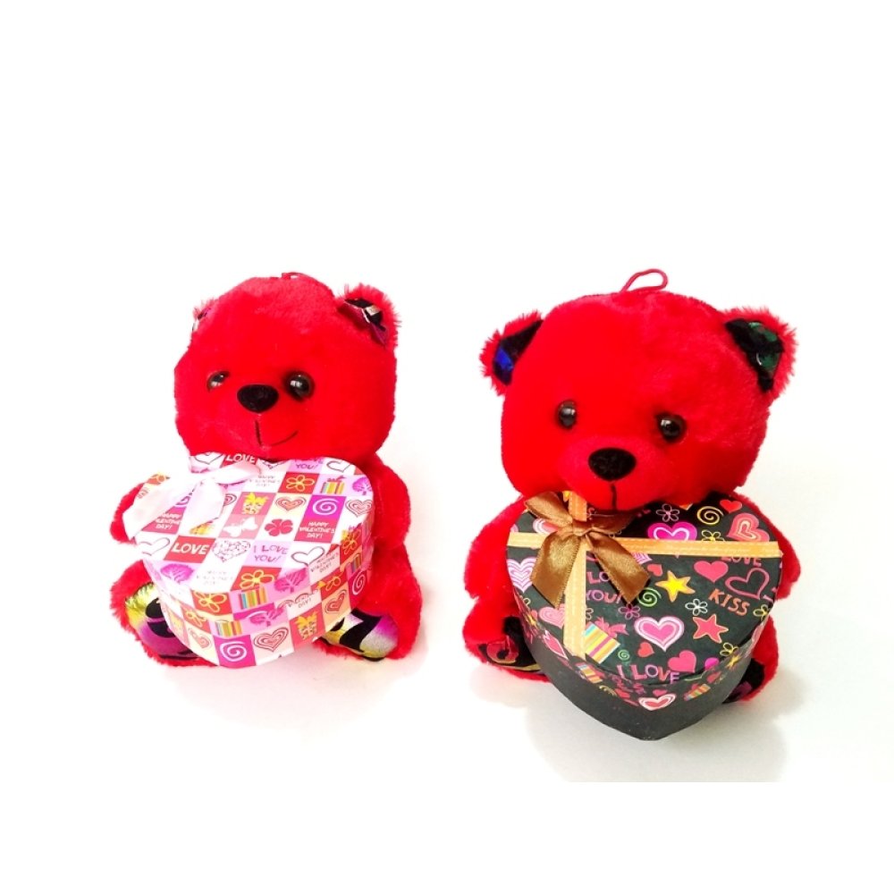 Wholesale Heart Gift Boxed Plush Bear