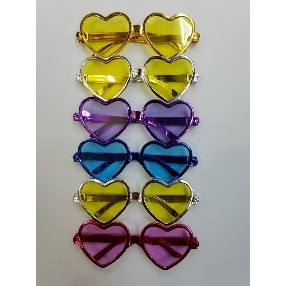 Wholesale Heart Shaped Party Glasses