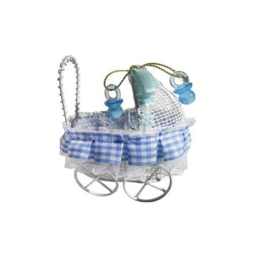 Wholesale Checkered Fancy Metal Stroller Baby Candy