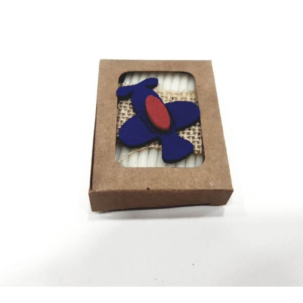 Wholesale Felt Decorated Natural Boxed Soap