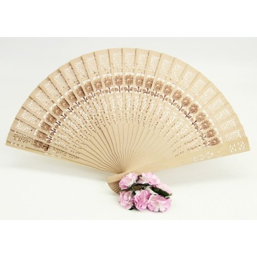 Wholesale Wooden Board Fan For Henna Night Souvenir