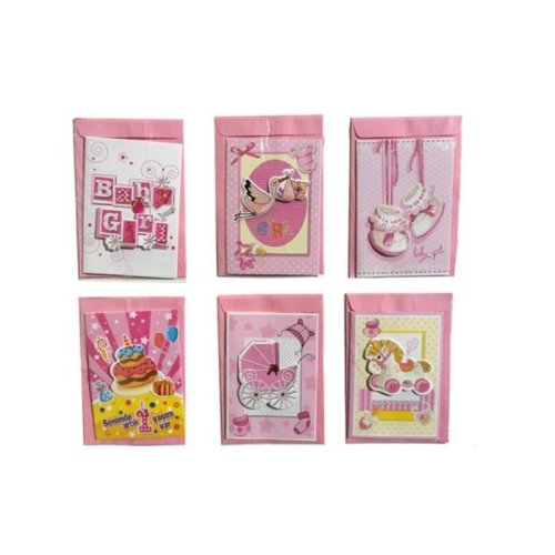 Wholesale Baby Girl Invitation Cards