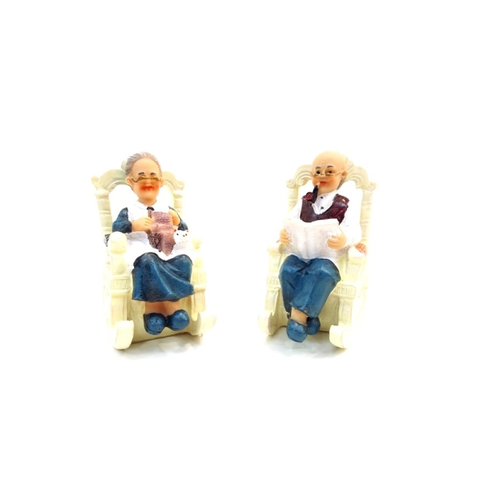 Wholesale Small Size Sofa Sitting Granny Grandpa Trinket