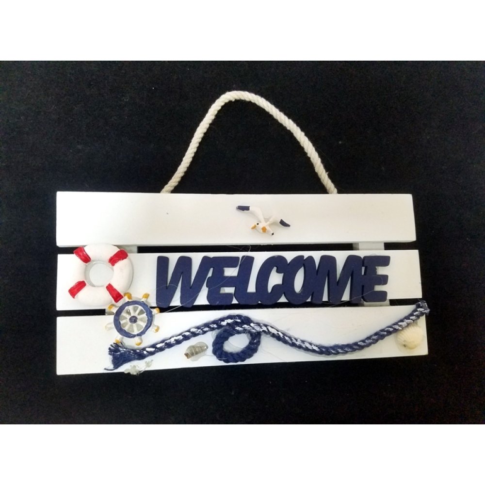 Wholesale Marine Wall Decorations Welcome Letter Door Decoration