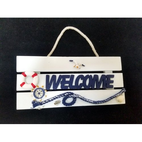 Wholesale Marine Wall Decorations Welcome Letter Door Decoration