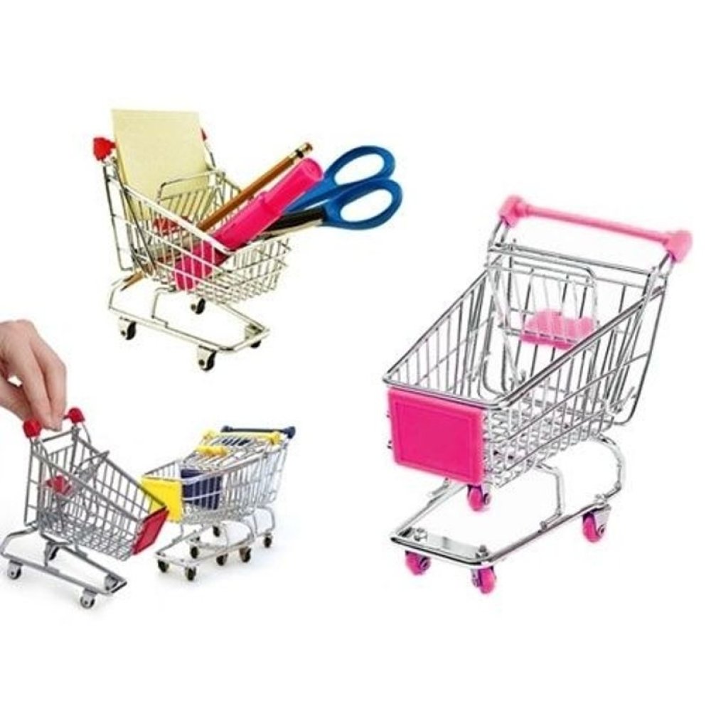Wholesale Shopping Trolley Basket Pen Holder