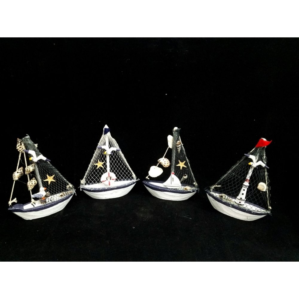 Wholesale Seagull and Starfish Figured Sailing Boat