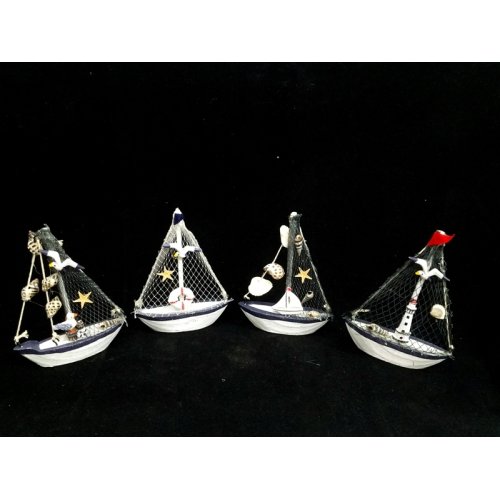 Wholesale Seagull and Starfish Figured Sailing Boat