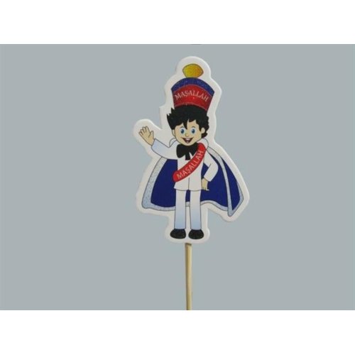 Wholesale Mashallah Written Circumcision Ornaments Sticks 10 pcs