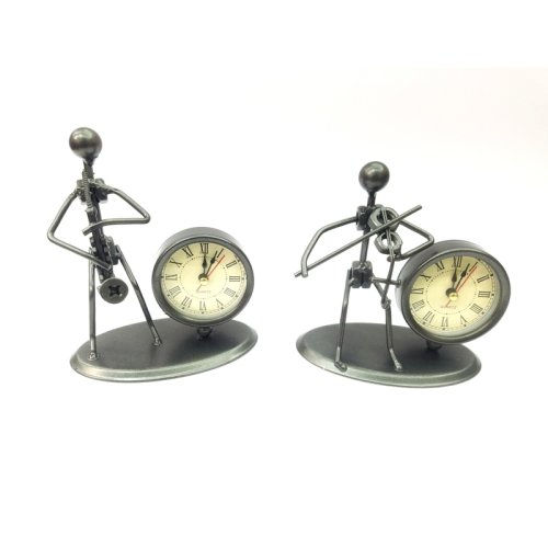 Wholesale Musical Instrument Man Table Clock