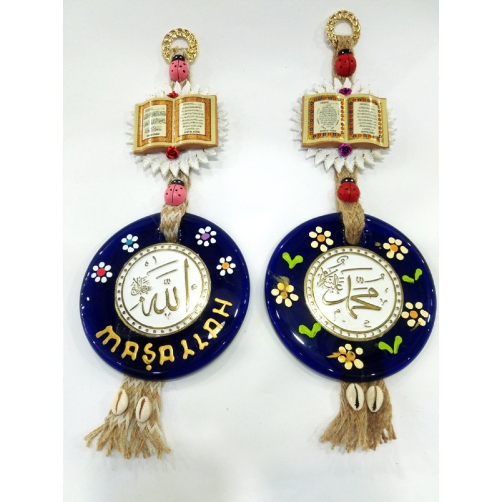 Wholesale Evil Eye Beads Straw Wall Ornament