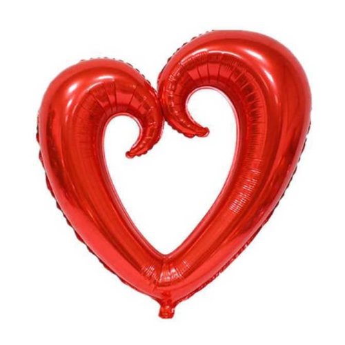 Wholesale Hollow Heart Foil Balloon