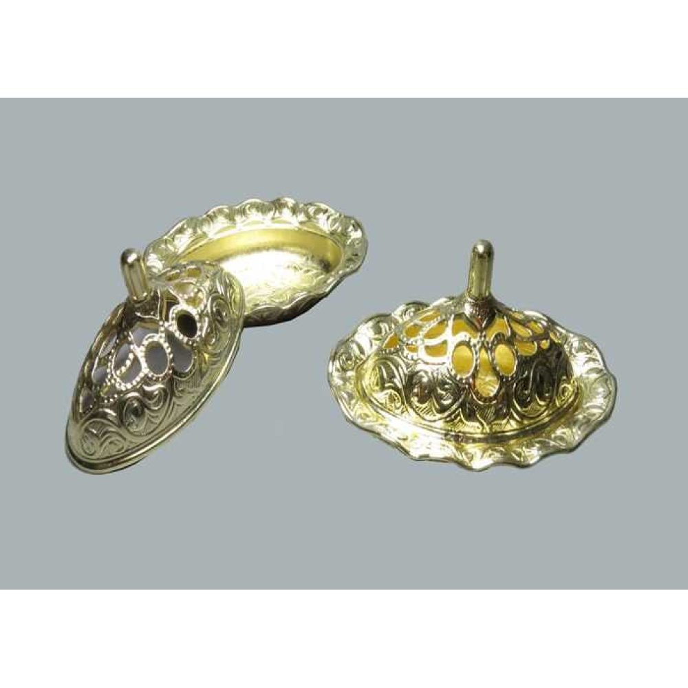 Wholesale Oval Turkish Delight Holder Gold Color